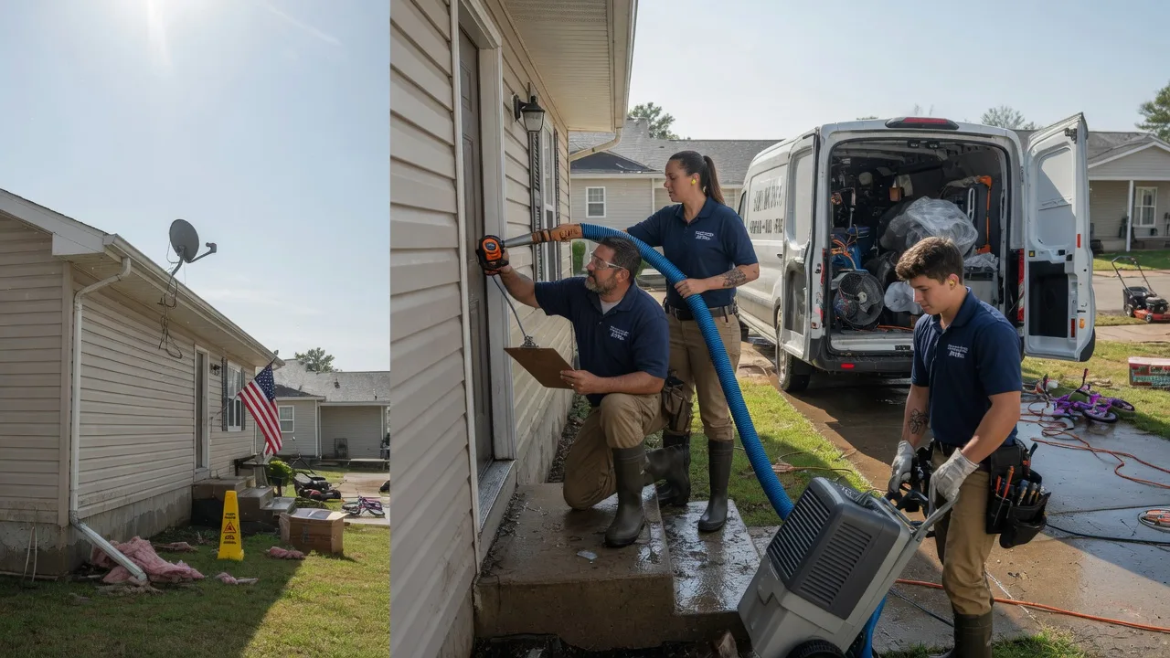 Ceiling Water Damage Restoration in Gray Summit, MO near me